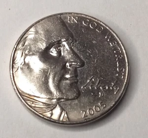 2005 D Buffalo Nickle 5c Five Cent Coin Circulated But Nice Nic30 - Picture 1 of 2