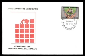 Dominican Republic 1990 Labour Day FDC #C5569 - Picture 1 of 1