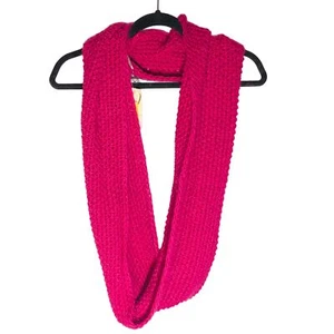 Collection 18 infinity loop scarf loose knit pink new with tags READ - Picture 1 of 9