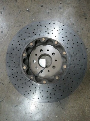 Ferrari 599 GTB, Rotor de freno delantero CCM, cerámica de carbono, usado, P/N 225853 Foto 1 de 4