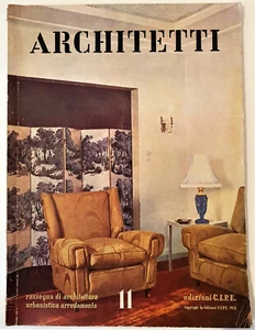 RARO RIVISTA ARCHITETTI ANNO II N . 11 DICEMBRE 1951 - Foto 1 di 10