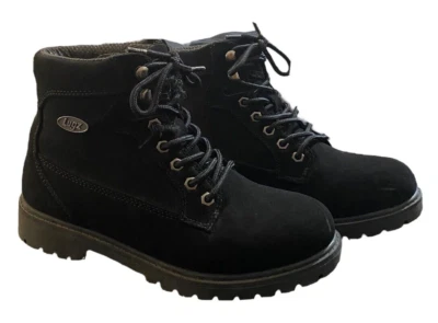 Lugz Women's Fashion Boot Size  9 Style Black Charcoal Slip Resistant Combat - Image 1 of 4