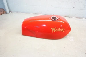 Norton Commando Fastback Red Painted Coated Fuel Petrol Tank 750 850 9 *2849 - Picture 1 of 12