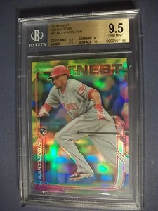 BILLY HAMILTON 2014 Topps Finest Refractors #21 BGS GEM MINT 9.5 Reds RC - Picture 1 of 1