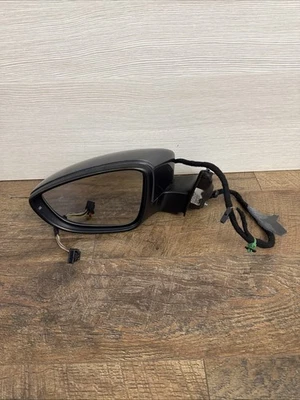 16-22 VOLKSWAGEN PASSAT LH ESPEJO RETROVISOR LADO CONDUCTOR PUNTO CIEGO 10 CABLES 561857501DE Foto 1 de 4