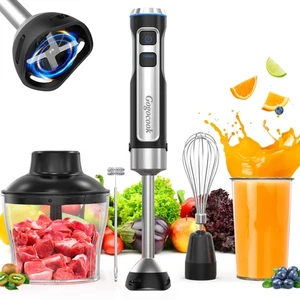 Immersion Blender 5 in 1 Hand Blender, Electric Blenders Max 1000W Heavy Duty... - Picture 1 of 6