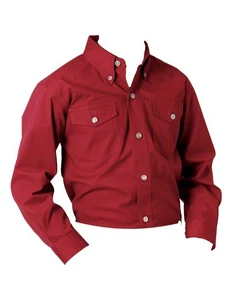 Roper Western Shirt Boys Long Sleeve Button M Red 03-030-0365-2105 RE - Picture 1 of 2