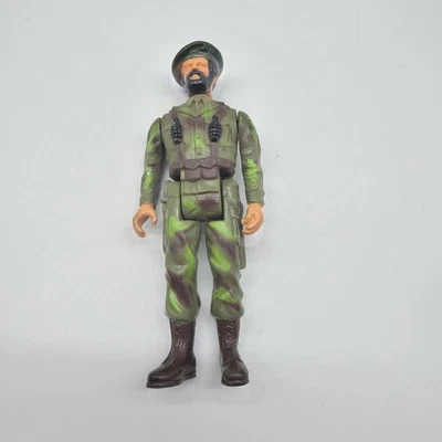 Boina verde/soldado terrorista vintage 1982 Porto Play Military One Foto 1 de 4