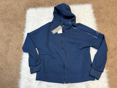 AY5328 Adidas ZNE Cremallera Completa Niños Talla XL Azul Sudadera Chaqueta Foto 1 de 4