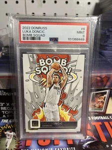 2022-2023 Panini Donruss Bomb Squad Luka Dončić #6 Lakers MVP low pop - Bild 1 von 2