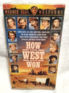 How the West Was Won WB VHS Westerns Jimmy Stewart John Wayne New Factory Sealed - Picture 1 of 2