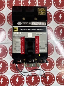 Square D FA340601021 Molded Case Circuit Breaker 60 Amp WARRANTY ๐ด๐ด - Picture 1 of 6
