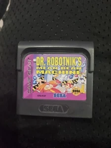 Dr. Robotnik's Mean Bean Machine - Sega Game Gear Puzzle Video Game Kart Only - Picture 1 of 2