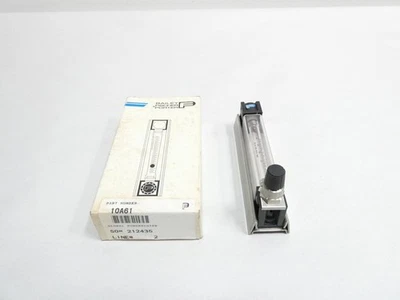 Medidor de flujo de área variable Bailey Fisher Porter 10A61 10A6131NB2D 0-5 1/4 pulgadas Npt Foto 1 de 4