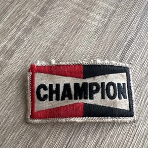 Champion Spark Plugs Patch Motorsport Overalls Sew on PATCH VINTAGE B1D - Picture 1 of 2