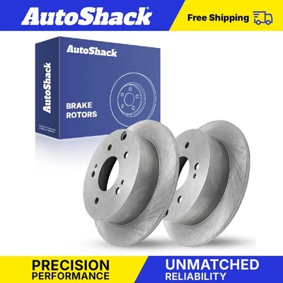 Rear Brake Rotors Pair for 2004-2009 Mitsubishi Galant 2006-2009 Eclipse Foto 1 de 4