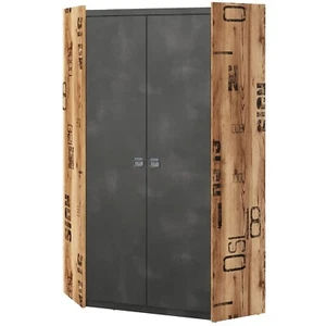 Eckkleiderschrank FARGO FR17 Eckschrank Schrank, Drehtürenschrank Kleiderschrank - Bild 1 von 3