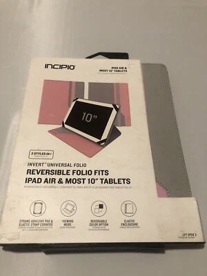 Incipio Faraday Folio with Magnetic Closure Case for iPad Air 2 Pink Gray New - Image 1 of 3