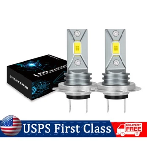 Bombillas de faros de haz alto/bajo LED H7 xenón blanco para BMW E90 F30 328i 330i 335i - Imagen 1 de 8