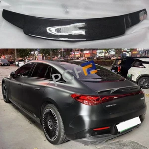 Alerón trasero de fibra de carbono real apto para 2023-2025 clase Bnez EQE - Imagen 1 de 12