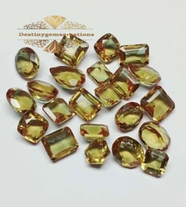 Lotto certificato naturale 50 carati taglio misto zultanite 7 colori che cambia colore pietra preziosa turca - Foto 1 di 4