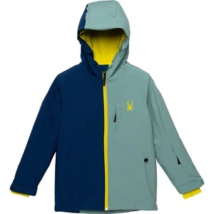 Spyder Kids Boy Tundra Waterproof Chief Hooded Jacket US Small, Large Youth - Picture 1 of 3