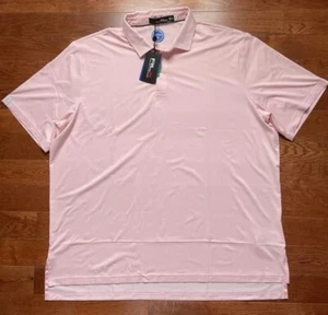 NWT RLX Ralph Lauren Performance Classic Fit Polo Golf 2XL XXL Pink MSRP $110 - Picture 1 of 7