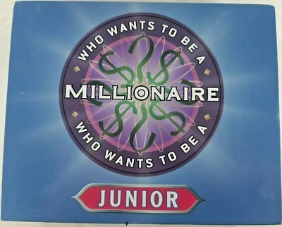 Who Wants To Be A Millionaire Board Game Junior Edition Pressman  - Image 1 of 3