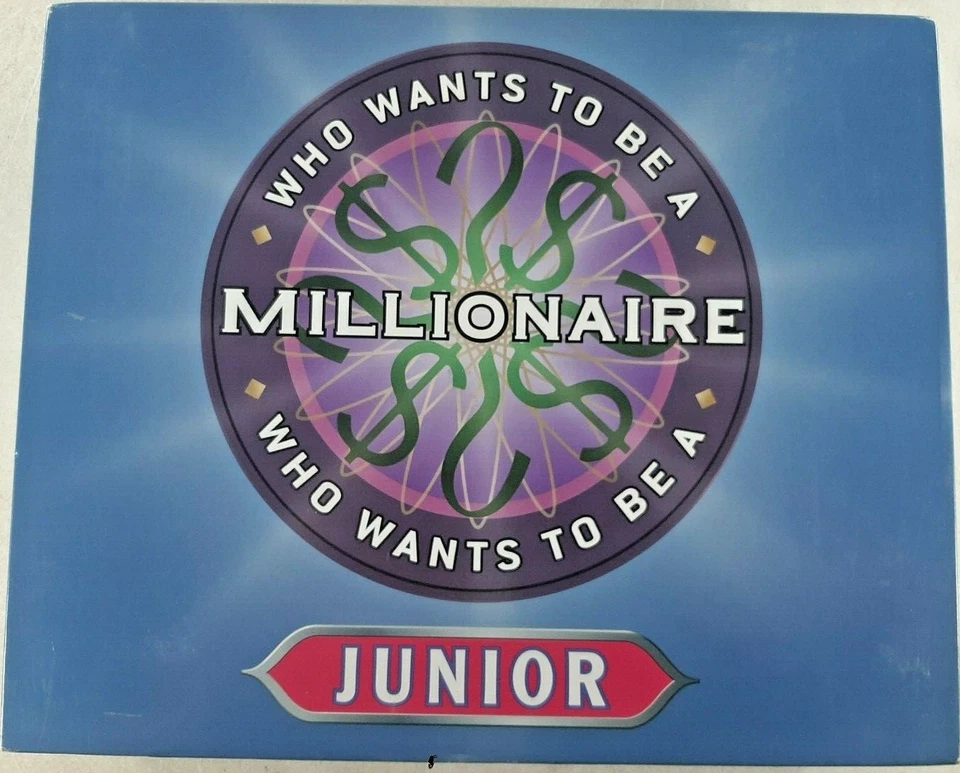 Who Wants To Be A Millionaire Board Game Junior Edition Pressman  - Image 1 of 3