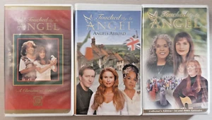 3x Touched By An Angel VHS A Christmas Miracle Angels Abroad Collectors Edition - Picture 1 of 7
