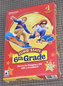 NEW & SEALED JumpStart Sixth 6th Grade Learning Software Windows PC - Picture 1 of 2