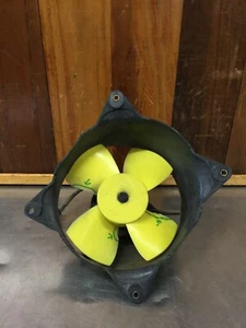 Fiat X 1/9 73-78 • Original Radiator Cooling Fan W/ Plastic Shroud. Used. KF221 - Picture 1 of 14