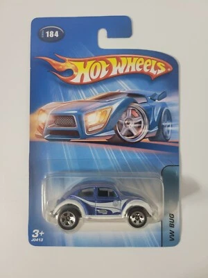BUG 184 AZUL BRANCO KAR KEEPERS COLECIONADORES 2005 VW VOLKSWAGEN BEETLE HOT WHEELS - Imagem 1 de 4