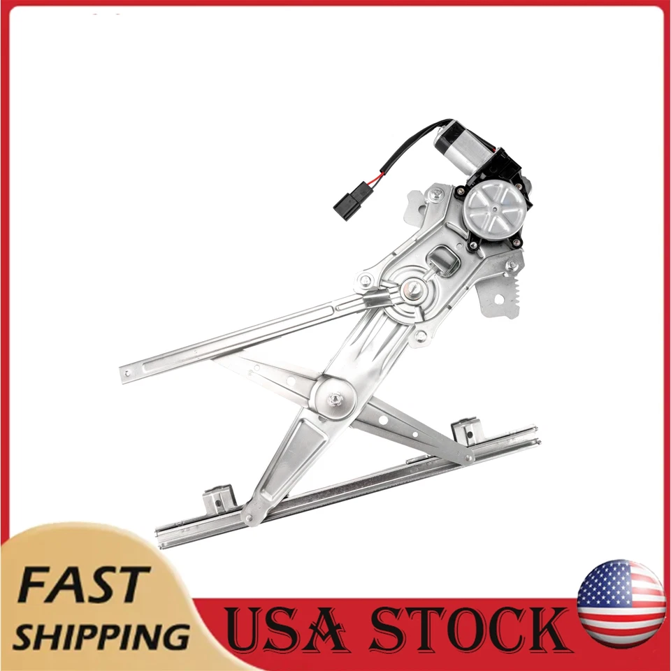 Power Window Regulator w/ Motor Front Left Driver for 2003-2007 Saturn Ion - Image 1 of 4