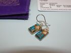 S22 Gemporia Sterling Silver 10.97ct Oyster Turquoise & COA