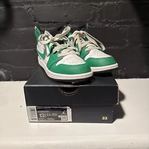 Nike Air Jordan 1 Mid Lucky Verde Blanco Tenis DQ8424-301 Niños Talla 13.5C - Imagen 1 de 10