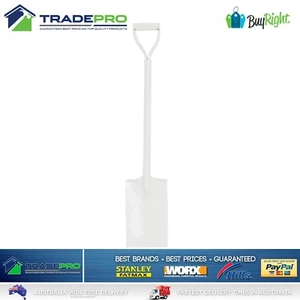 Shovel Wide Narrow Mouth Fiberglass Shaft D Handle Digging Garden Spade Tradies - Picture 1 of 3