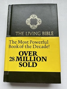 The Living Bible Paraphrased 1971 Tyndale House Padded Hardcover - Picture 1 of 11