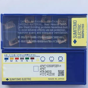 APMT103508PDER-H ACZ330 SUMITOMO Original CNC carbide inserts 10PCS/BOX - Picture 1 of 2