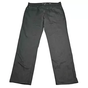 Banana Republic Mens Travel Jean Size 36 Slim Fit 5 Pocket Pants Charcoal Gray - Picture 1 of 11