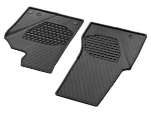 Smart W 453 Forfour/Eq Rhd Original Rubber Car Mats 4-teilig Black New - Picture 1 of 2