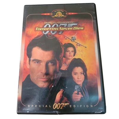 Tomorrow Never Dies DVD 1997 Special Edition – James Bond 007, Pierce Brosnan Foto 1 de 4