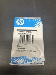 Czarny wkład atramentowy HP 61XL – oryginalny OEM – nowy zapieczętowany – - Zdjęcie 1 z 2
