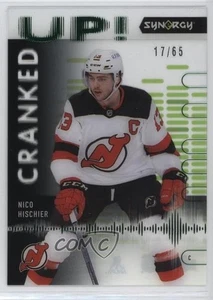 2022-23 Upper Deck Synergy Cranked Up Green/65 Nico Hischier #CU-NH - Imagen 1 de 3