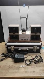 VTG RARE Marantz MS-53 Mini Stereo System Amp EQ Tuner Spkrs Antenna Custom Case - Picture 1 of 24
