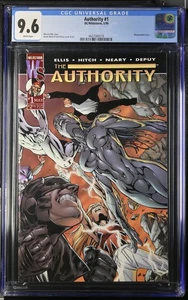 Authority #1 CGC 9.6 DC/Wildstorm 1999 1st Engineer Angela Spica Warren Ellis - Picture 1 of 2