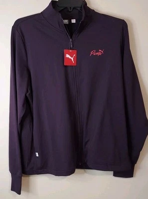 Chaqueta deportiva Puma Live In elástica con cremallera completa para mujer en púrpura talla XXL precio de venta sugerido por el fabricante $55 nueva con etiquetas Foto 1 de 4