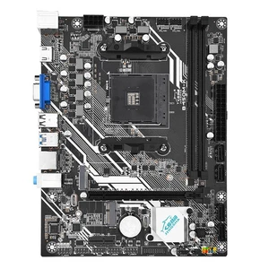 Placa madre B450M-K, compatible con procesadores AMD AM4 Ryzen 5000, Micro-ATX, DDR4 - Imagen 1 de 7