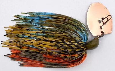 HARDWIRED BAITS Custom Bladed Shaker Swim Jig ~ HB Bluegill 1/4 oz