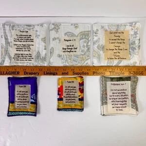 6 handgefertigte Gebetsdecken Konvolut Unikate - Bild 1 von 5